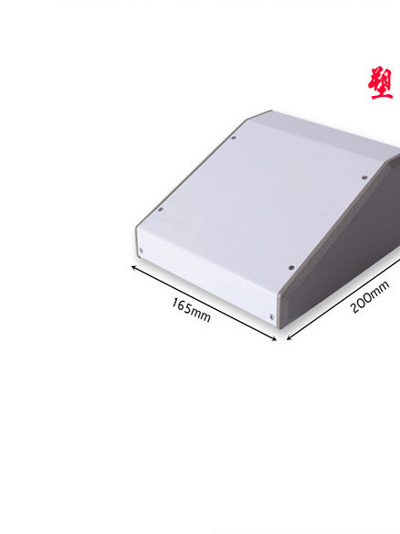 现货塑料面框坂金机箱工控仪器仪表斜面设备豪华铁外壳电源箱壳体