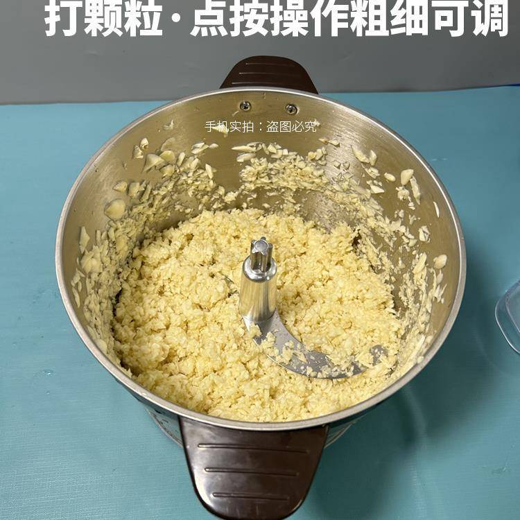 蒜泥机商用蒜蓉机电动搅蒜机不锈钢绞蒜打姜泥机切姜机碎姜机