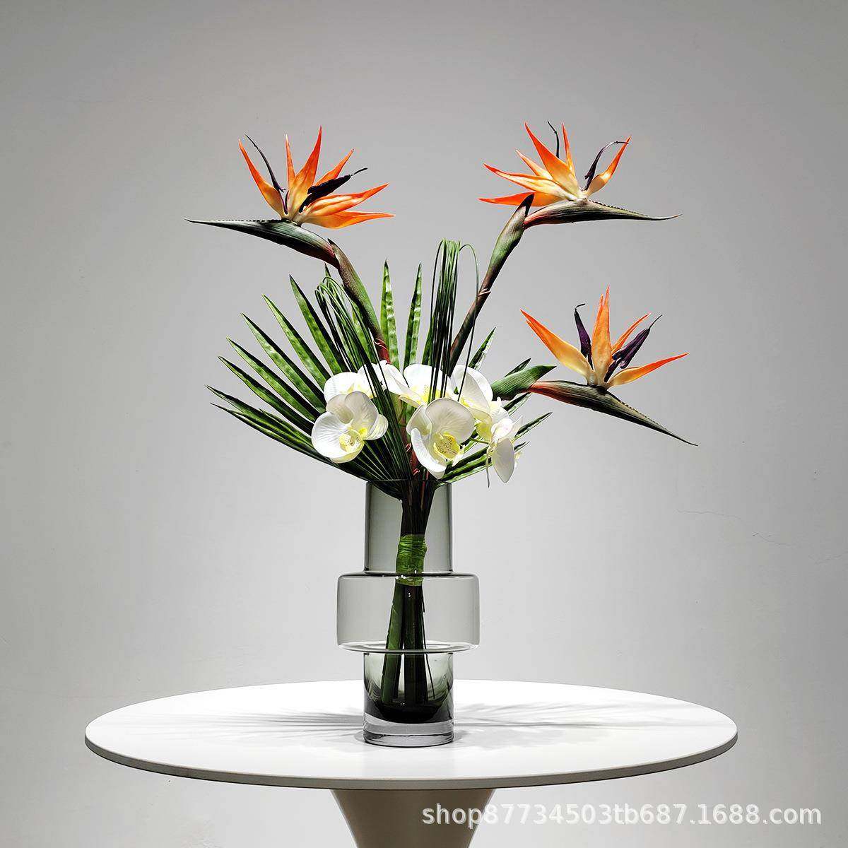 现代轻奢仿真花艺组合样板间客厅茶几餐桌玄关柜售楼处装饰品摆件,鲜花速递/花卉仿真/绿植园艺,仿真绿植,淘宝优惠券,粉丝福利购,淘宝优惠卷