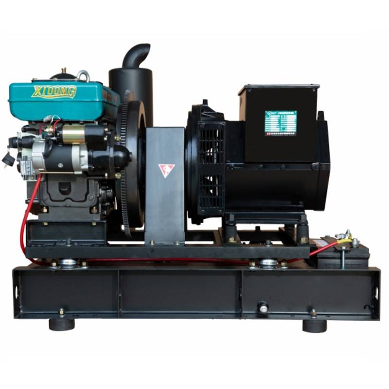 工程柴油单缸水冷发电机15KW20KW30KW农用小型单缸柴油发电机组