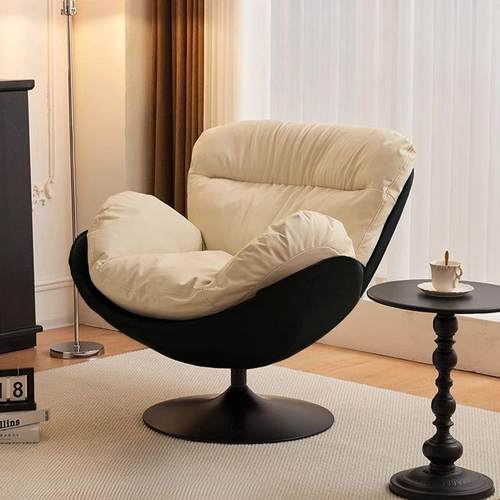 蛋壳沙发复古懒人沙发椅客厅阳台单人电脑旋转椅家用椅摇摇躺椅子