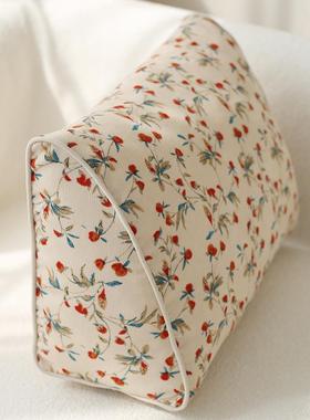 1VPR三角靠垫抱枕床头靠包办公椅汽车小腰靠榻榻米靠枕飘窗垫可拆