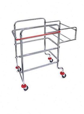 庄太车  特厚电镀大车车架 酒店不锈钢三层小推号餐太ZTT-9095