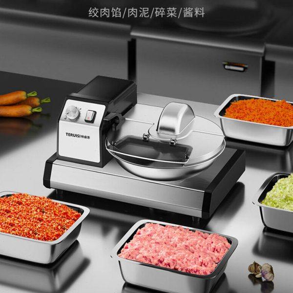特睿思多功能商用电动盆式切菜肉丸馅料机  火锅店包子韭菜碎菜机,清洗/食品/商业设备,果蔬加工设备,淘宝优惠券,粉丝福利购,淘宝优惠卷