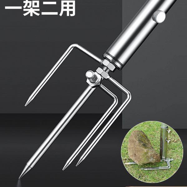 不锈钢钓鱼伞地插鱼伞伞架固定器遮阳伞防风地插加长钓伞配件伞插,户外/登山/野营/旅行用品,其他垂钓用品,淘宝优惠券,粉丝福利购,淘宝优惠卷