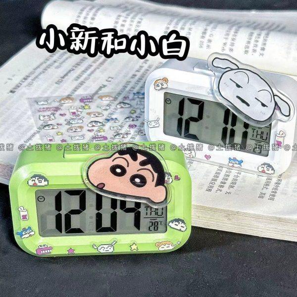 可爱新款闹钟夜光床头时钟简约静音多功能宿舍桌面学生台钟闹铃,家居饰品,台钟/闹钟,淘宝优惠券,粉丝福利购,淘宝优惠卷