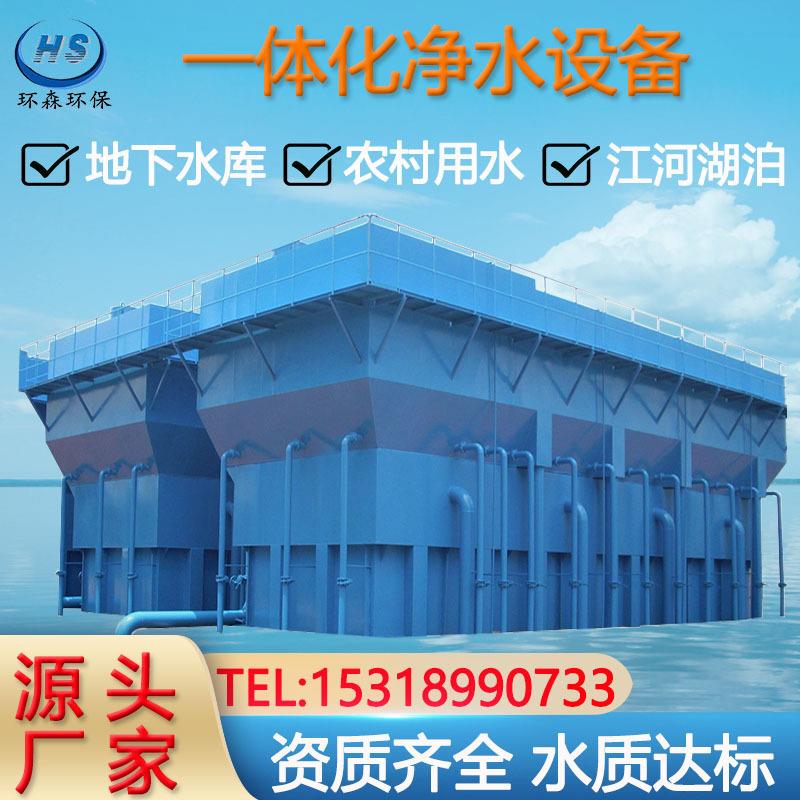 全自动一体化净水处理设备生活饮用水农村井水河水水库净水装置