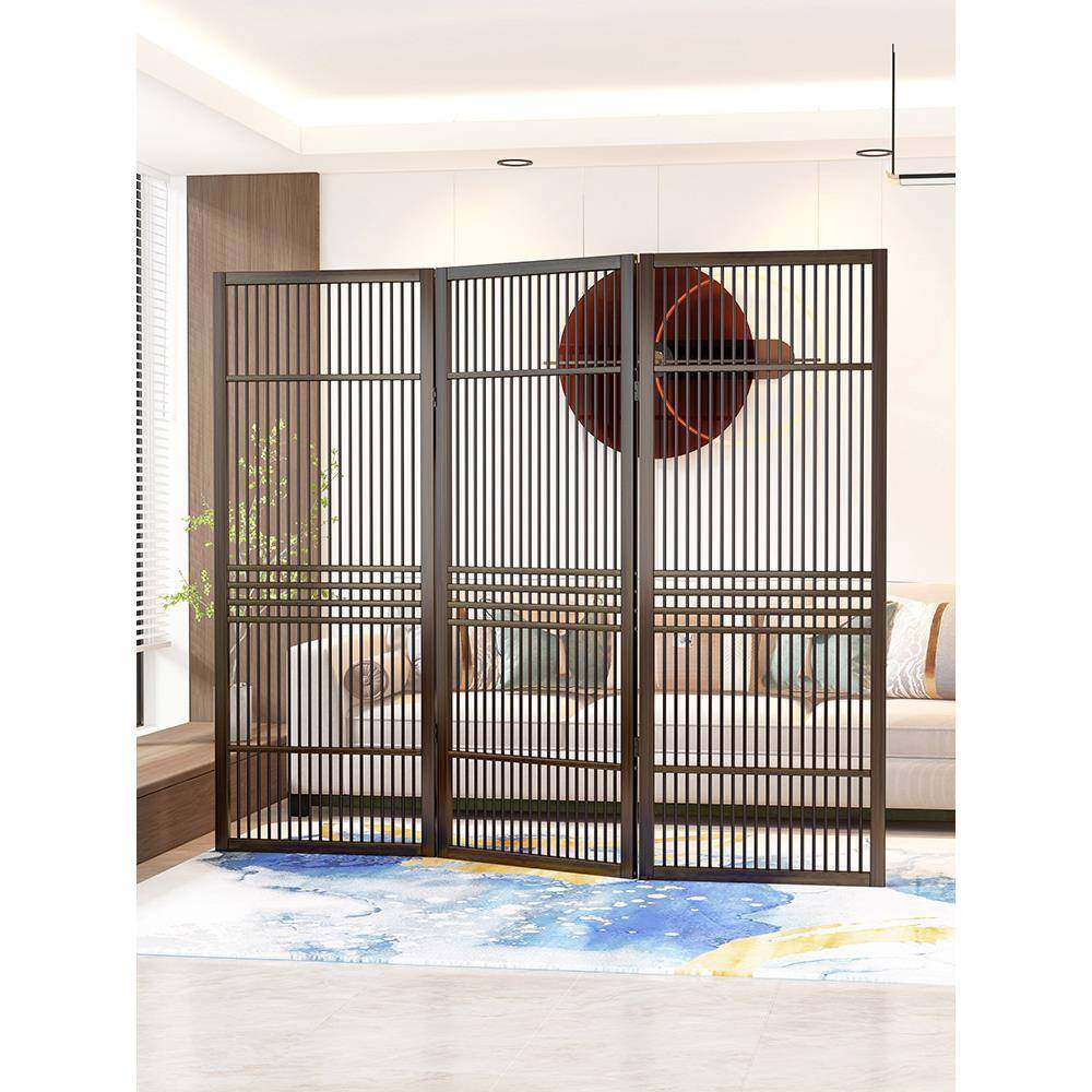 中古风屏风隔断客厅卧室可折叠移动日式遮挡隔板办公室轻奢感,基础建材,屏风,淘宝优惠券,粉丝福利购,淘宝优惠卷