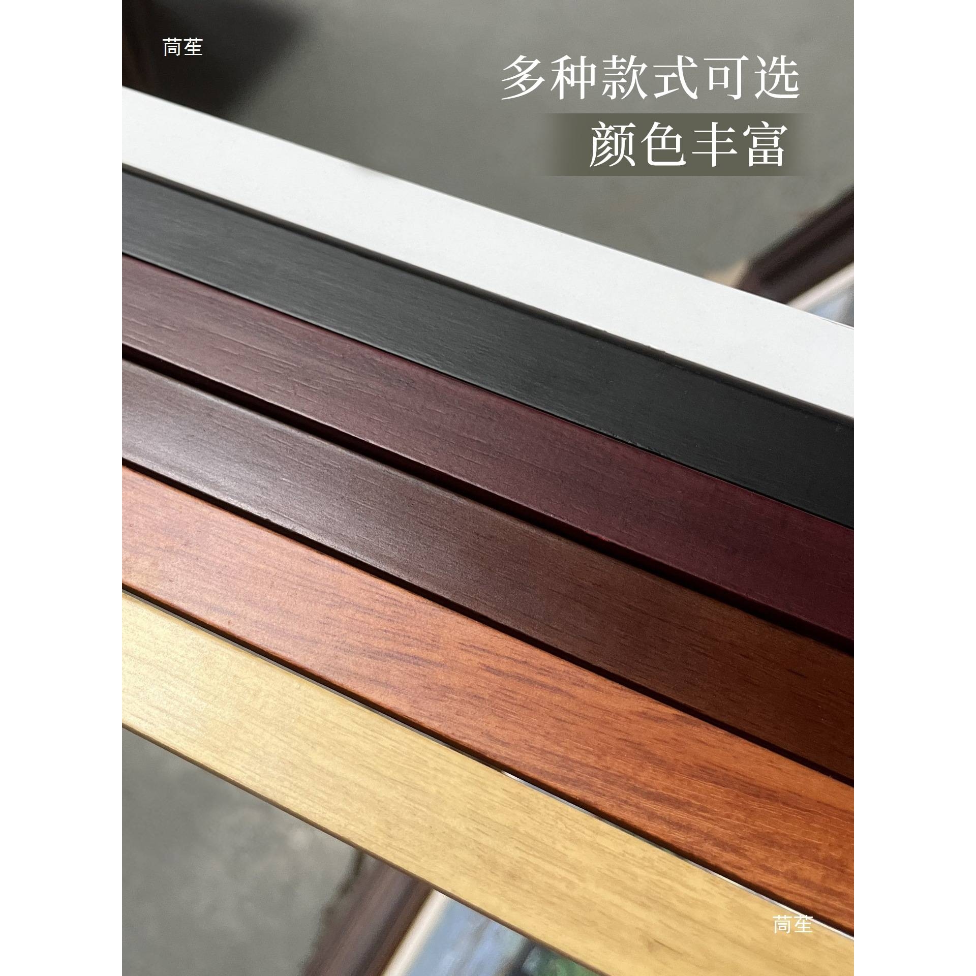 窄边细边实木油画框外框相框装裱摆台挂墙大尺寸中式镜框美式