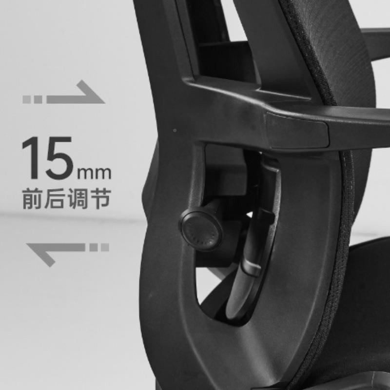 现货人体工学椅公办室职员椅高背休可躺踏带脚U-061人体午工学椅