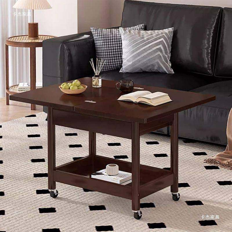 卡杰客厅旋转边几小户型边桌置沙发边柜侧柜可移动阳台茶几小桌子,基础建材,脚轮/万向轮,淘宝优惠券,粉丝福利购,淘宝优惠卷