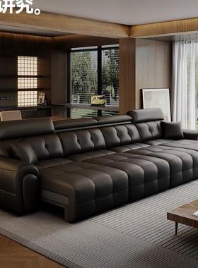 202款5新意式极简劳斯沙零靠墙电动功伦F995T7SH能简约客厅可躺可