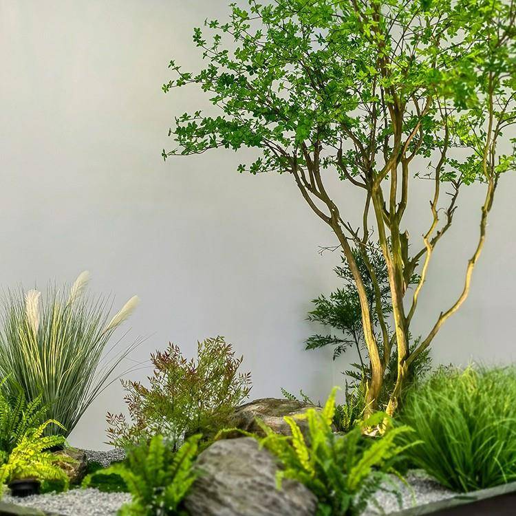 吊饰钟树大型假树盆客木厅装马醉落地景绿吊钟树植树盆栽厂家