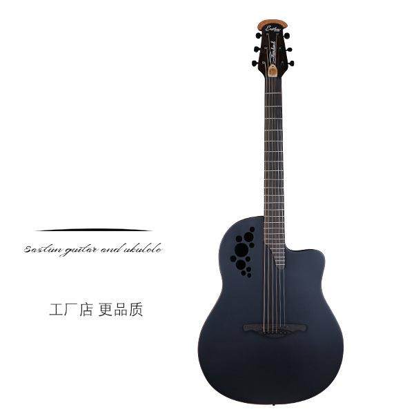 新款个性高品质民谣电箱吉他单板葡萄孔圆背41寸电声木吉他,乐器/吉他/钢琴/配件,吉他-民谣吉他,淘宝优惠券,粉丝福利购,淘宝优惠卷