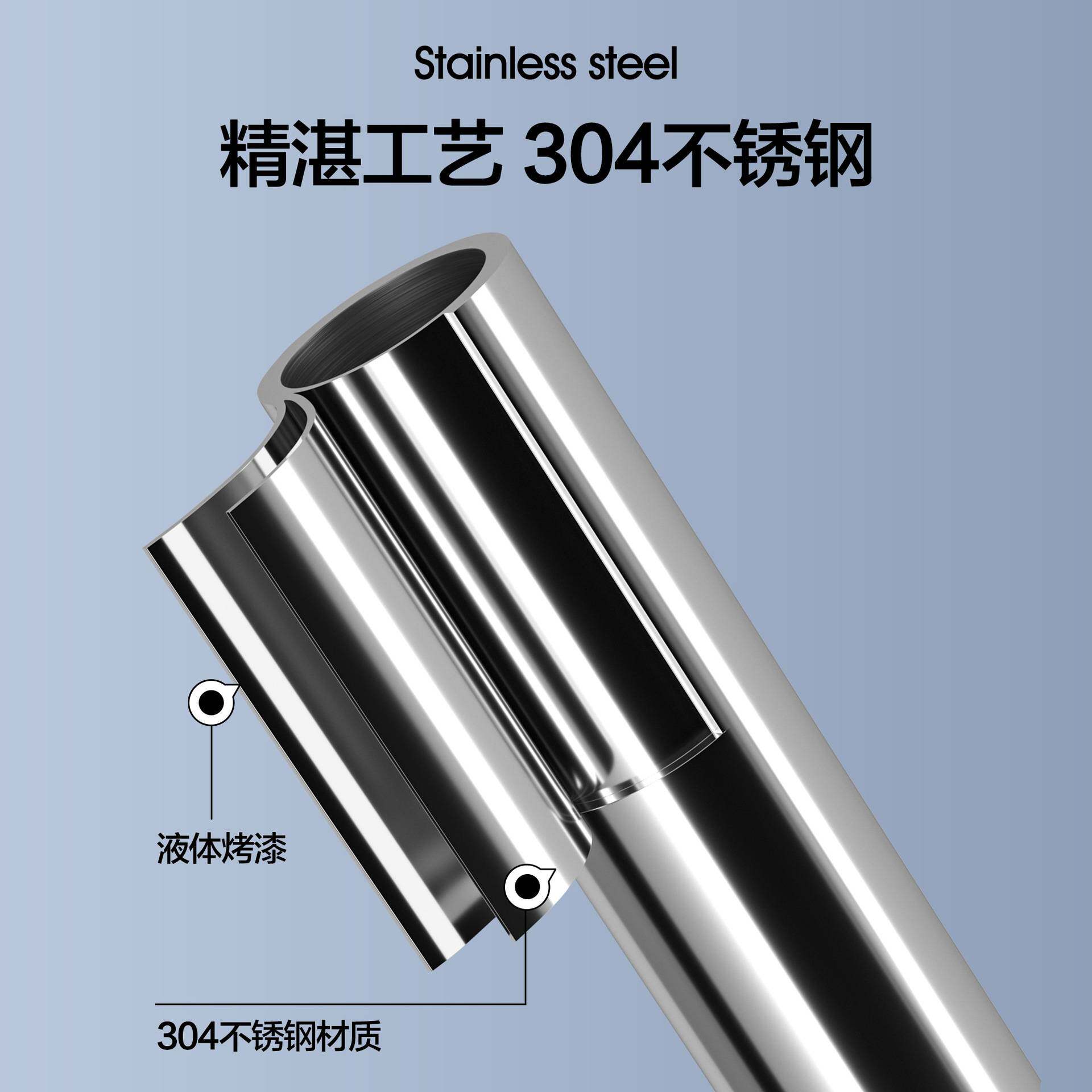 卫生间钻石型浴帘套装免打孔弧形浴帘杆浴室简易淋浴隔断帘防水帘