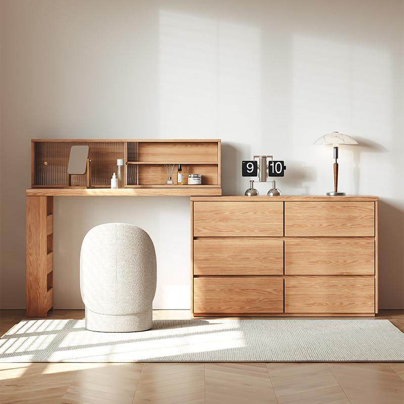 橡木实木梳妆台卧室简约现代化妆桌斗柜一体转角化妆台妆镜,鲜花速递/花卉仿真/绿植园艺,割草机/草坪机,淘宝优惠券,粉丝福利购,淘宝优惠卷