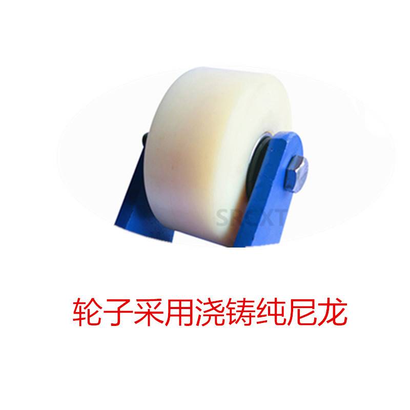 厂家直销3寸4寸超重型脚轮尼龙万向轮超重型轮子蓝架脚轮重型脚轮