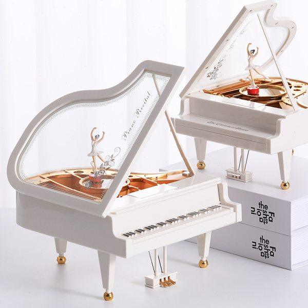 天空之城钢琴音乐盒旋转舞女八音盒摆件礼品送女生生日礼物情人节,家居饰品,音乐盒,淘宝优惠券,粉丝福利购,淘宝优惠卷