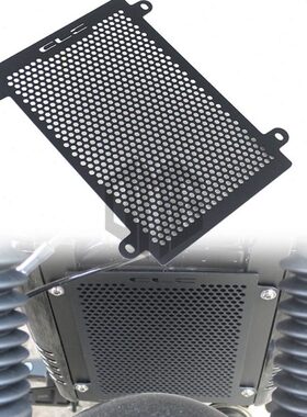 适用春风250CLC改装水箱防护网铝合金防磕沙尘保护罩散热器保护网