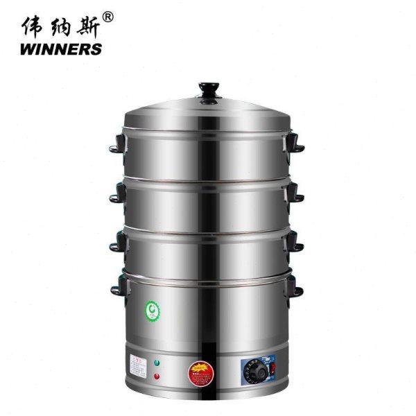 不锈钢商用电蒸锅三层大容量加带蒸格电蒸桶电蒸炉蒸包炉电蒸笼,厨房电器,其他商用厨电,淘宝优惠券,粉丝福利购,淘宝优惠卷