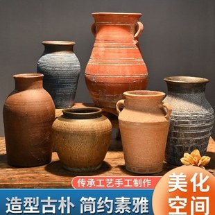 花瓶陶瓷种花盆大号宽口多肉花盆法师专用花盆三角梅老桩花盆粗陶