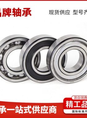 瑞典6218电机轴承6219 6220 6221 6222 6224 -2Z -2RS1深沟球轴承