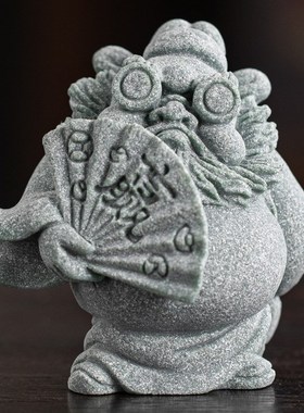 国潮钟馗防小人摆件天师t一定赢玄关情绪稳定家居桌面招财赐福装