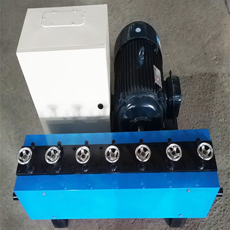 钢绞线调直穿束机 2-7轮x变频穿线机 自动切断器穿束器现货