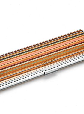 德国MODERN创意笔盒简约男女学生白领高级木制金属笔盒文具盒礼品