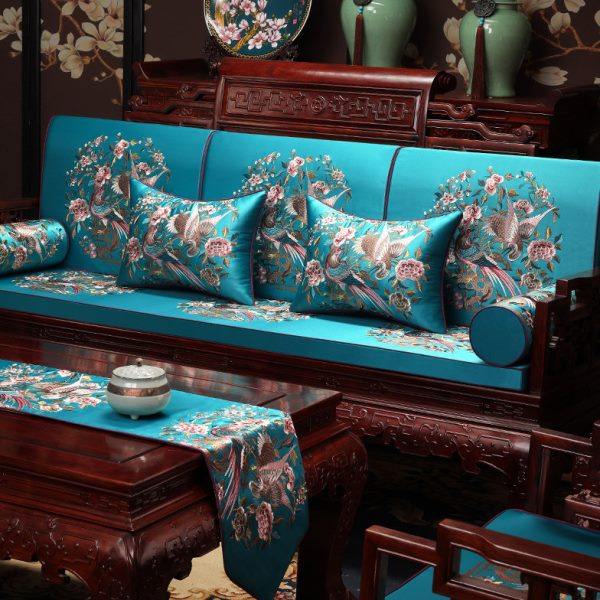 新中式红木沙发坐垫实木家具椅垫中国风罗汉床五件套座垫防滑定制,居家布艺,沙发垫,淘宝优惠券,粉丝福利购,淘宝优惠卷