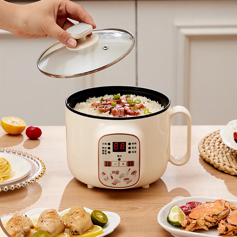 迷你电饭煲家用小2人小型1人学生宿舍锅I多功能煲汤智能蒸煮电饭