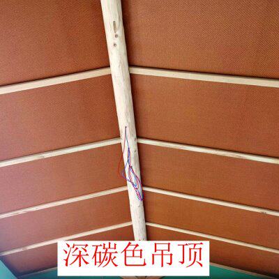 民宿仿藤竹编日式吊顶背景墙面装饰帘碳化藤席茶室木屋吊顶装修
