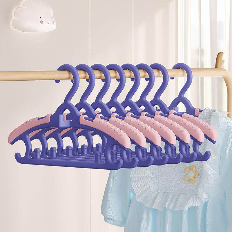 佳帮手儿童衣架挂婴儿宝宝婴幼儿新生儿晒衣服架子家用晾狄瑄
