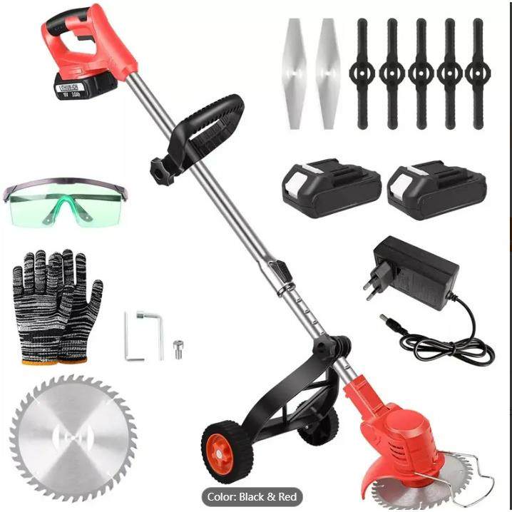 双折手持式电动折叠割草机长度可调用于18V电的家庭园艺修剪工具,农机/农具/农膜,割灌机/割草机/油锯,淘宝优惠券,粉丝福利购,淘宝优惠卷