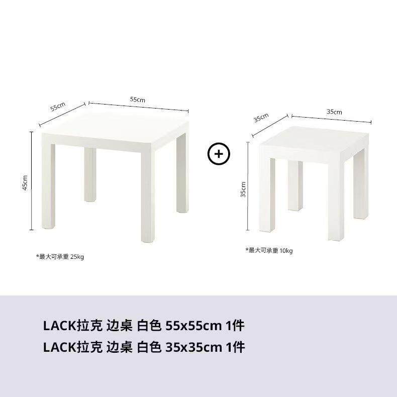 木桌墙四角茶具积木桌角方木桌多用途边无品牌/小茶几方桌家具