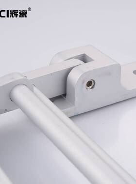 辉瓷浴室 太空铝  毛巾架 浴巾架 折叠带衣钩  加厚  B40