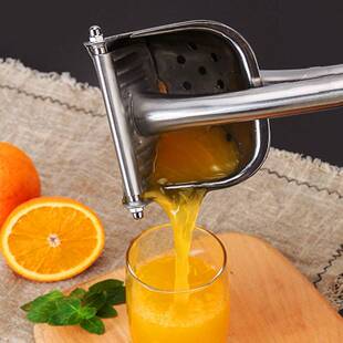 卓晋 304不锈钢手动榨汁机柠檬西瓜甘蔗压汁机多功能水果榨汁器