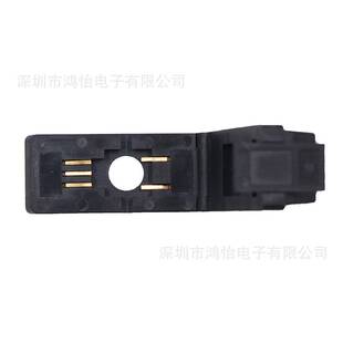 老化座TO263-3L翻盖式测试座芯片测试座芯片烧录座间距2.54mm夹具