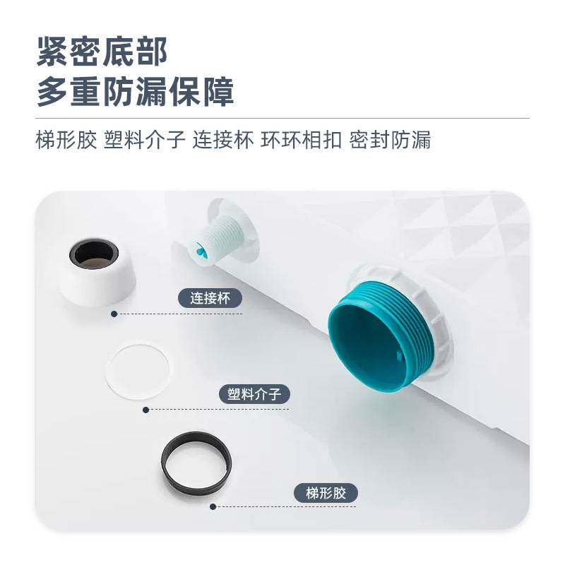 厂家直供壁挂式水箱加厚防漏水 蹲厕冲水箱挂墙式明装免打孔水箱