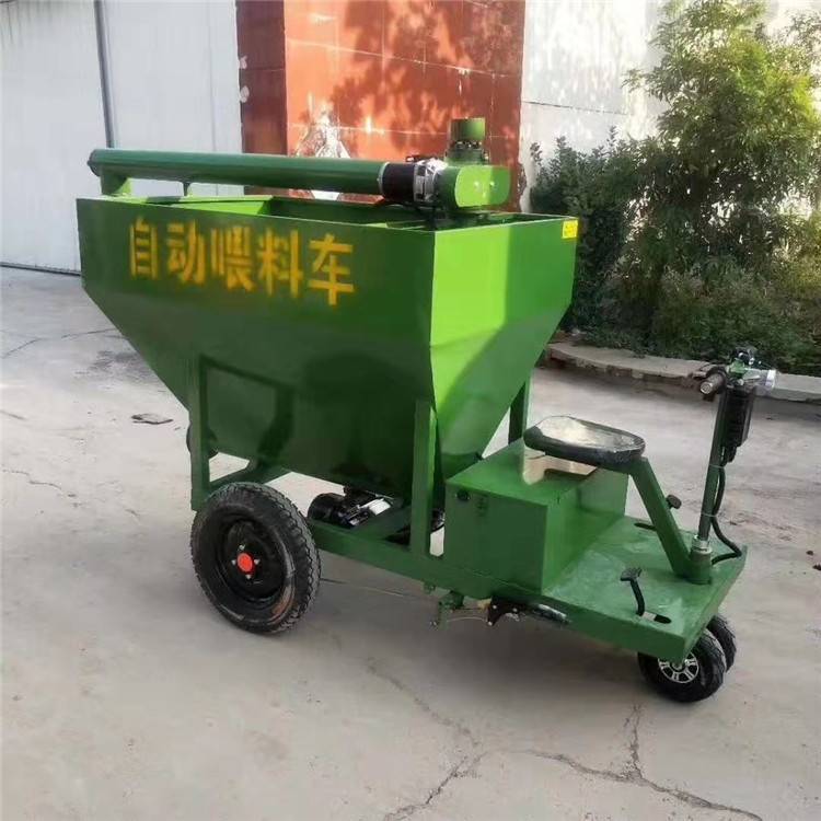 质量好养猪喂料车猪场加料车设备 自动化养殖喂食车 自动上料机