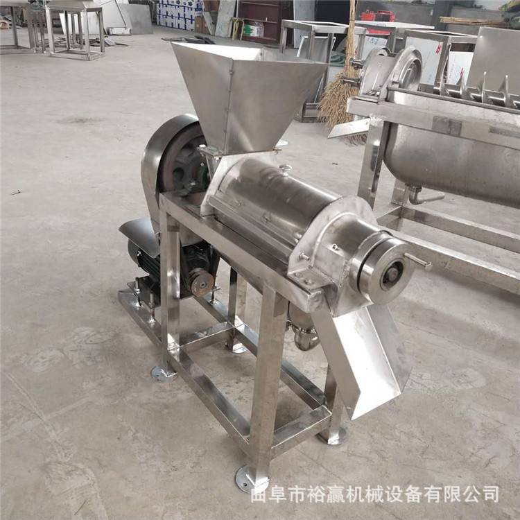 自动螺旋果蔬榨汁机 哈密瓜打汁机 商用大型破碎榨汁机设备