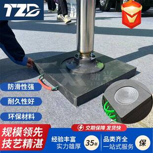 支腿垫板防滑耐磨聚乙烯PE塑料垫脚板高承重泵车垫脚板