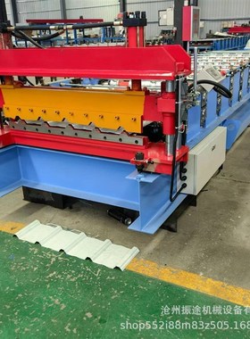 840型彩钢板j压瓦机彩钢瓦生产设备数控双层压瓦机械设备