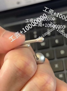 木鱼戒指敲敲攒功德解压上班摸x鱼解闷清冷感个性百搭指环2024新