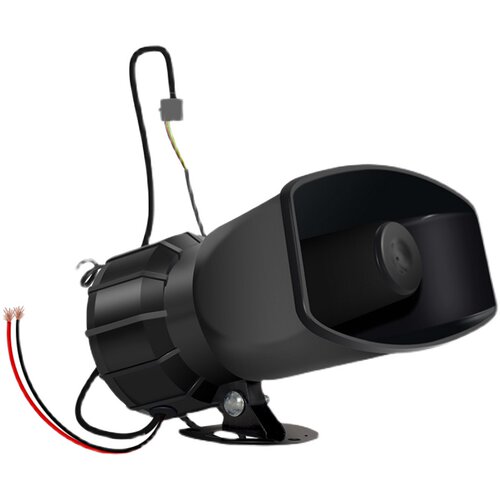 小汽车12V24V改装7音喊话车载喇叭摩托车5音可接警报器通用大货车