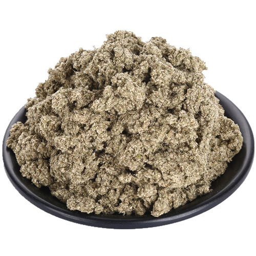 五年陈艾绒500g纯艾草叶艾灸柱家用宫寒网坐垫散装25:1送艾绒网