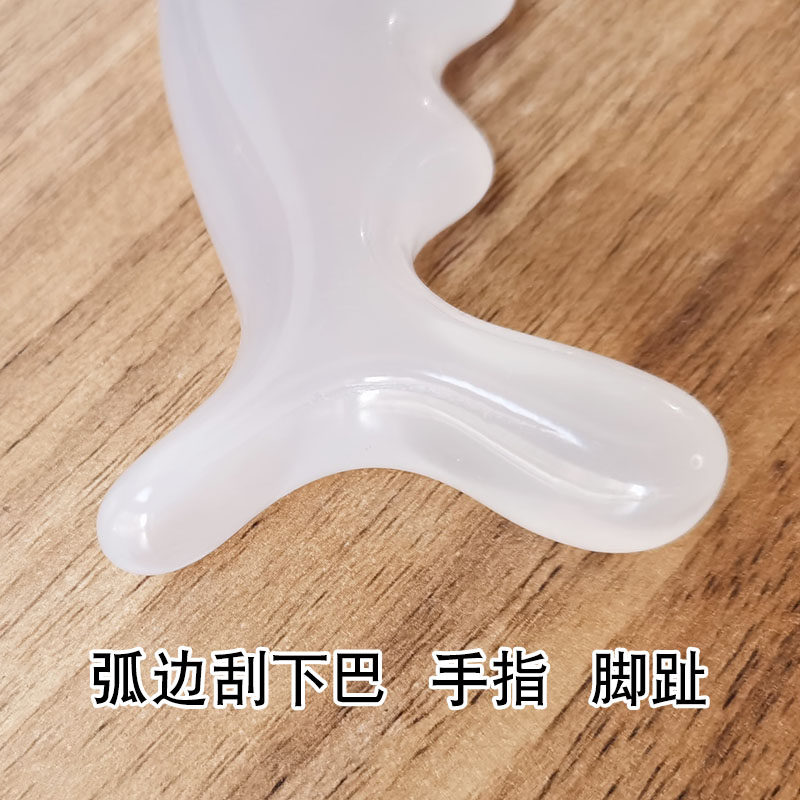 蜜蜡树脂刮痧板点穴棒拨筋棒经络面部美容点穴笔头部刮痧梳拨经棒