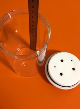 500ml密封电解槽 三电极电解池 3个6.2mm电极孔 2个3.1mm气孔