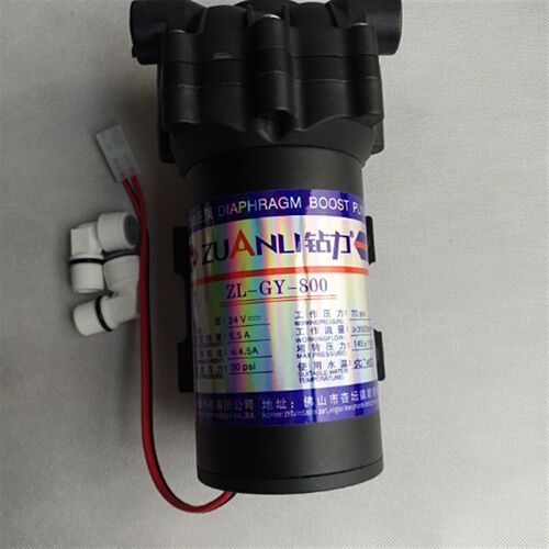 纯水机原装钻力水泵75G400G600G800G自吸增压泵售水机泵华津4线泵