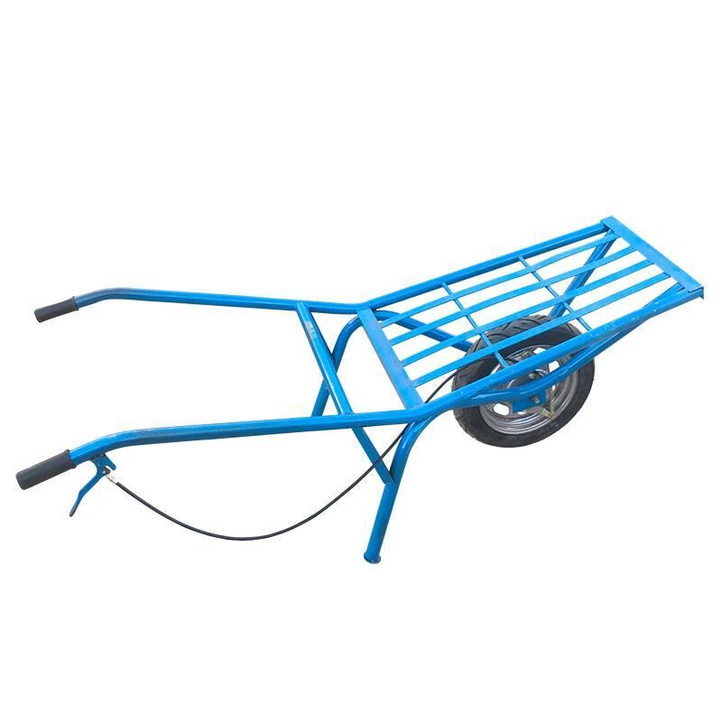 热销单轮手推车农用建筑独轮工地田园家用搬运车公鸡车推货带手刹